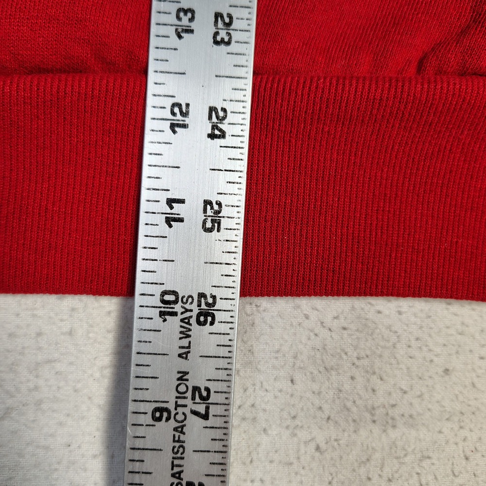 Vintage 90s Looney Tunes Sweatshirt Large Red Cotton Tweety Bird Made in USA - Picture 11 of 13